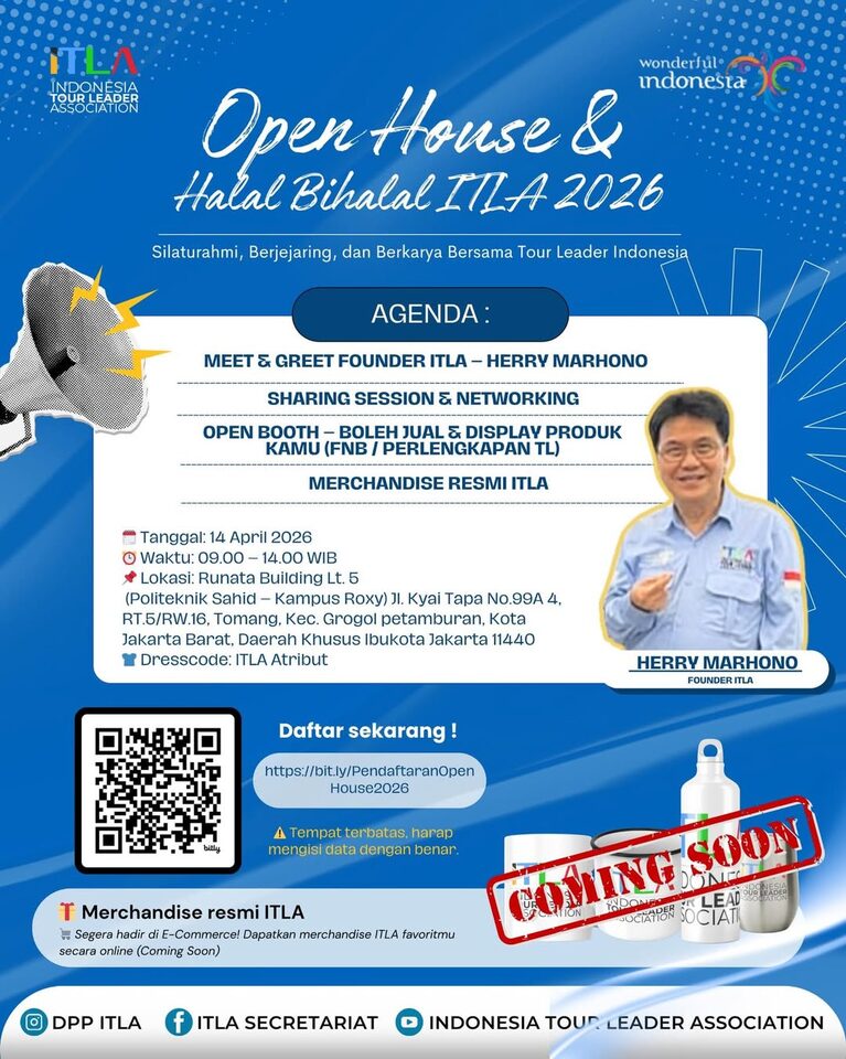 Open House dan Halal Bihalal ITLA 2026 di Runata Building Roxy Jakarta
